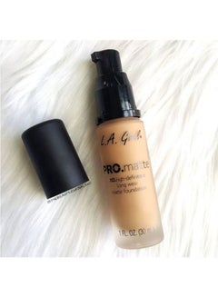 LA Girl Pro-Matte HD High Definition Long Wear Matte Foundation Natural  - Image 3