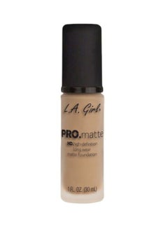LA Girl PRO Matte Foundation GLM672 Bisque  - Image 1