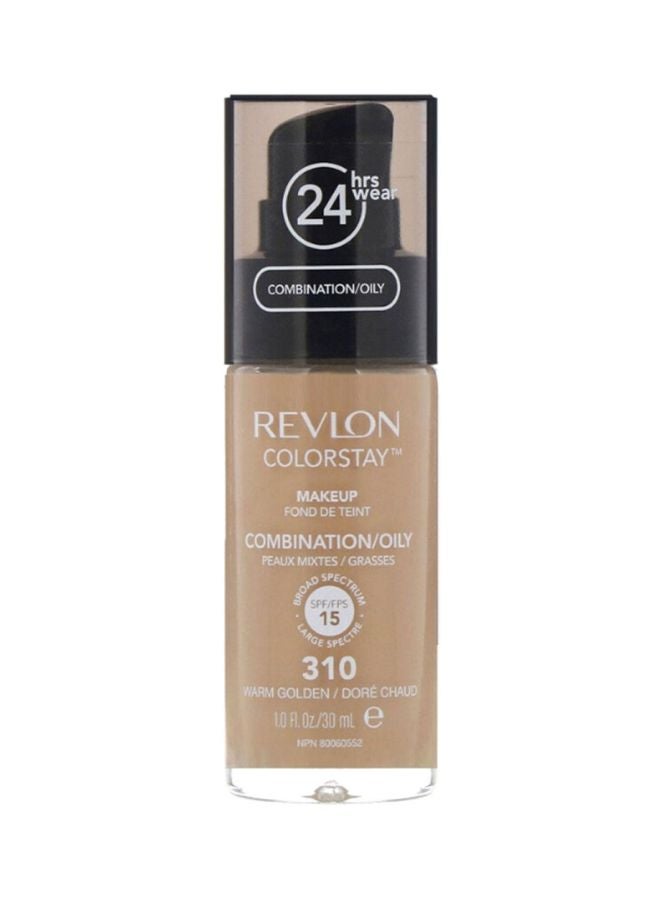 ريفلون كريم أساس سائل للمكياج كولور ستاي 310 ذهبي دافئ - Image 1