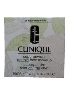 CLINIQUE Superpowder Double Face Makeup 01 Matte Ivory  - Image 3