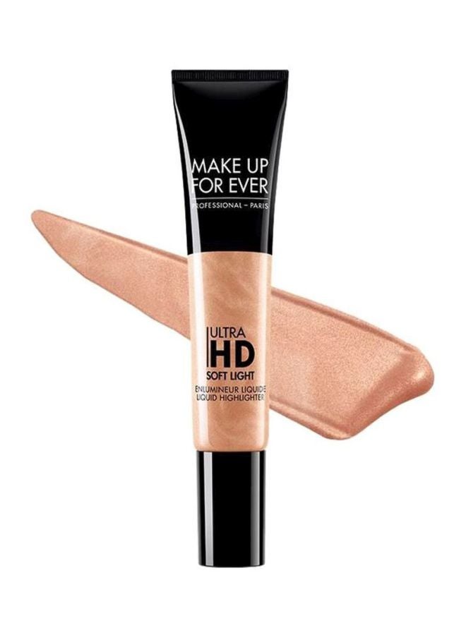 MAKE UP FOR EVER - Ultra HD Soft Light Liquid Highlighter 50 Golden Copper - Image 1