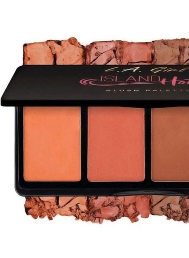LA Girl - Fanatic Blush Palette Island Hottie - Image 1
