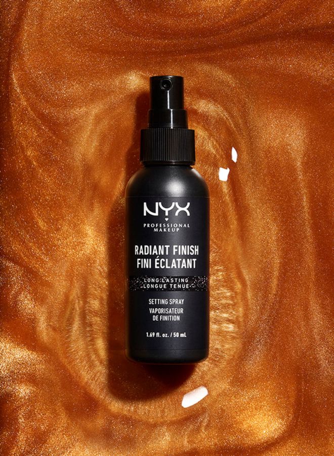 NYX PROFESSIONAL MAKEUP - Radiant Finish Setting Spray 3 Clear - Image 1