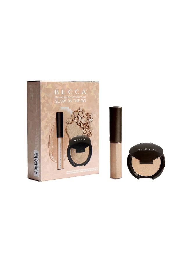 BECCA Glow On The Go Skin Perfector Kit Beige  - Image 3
