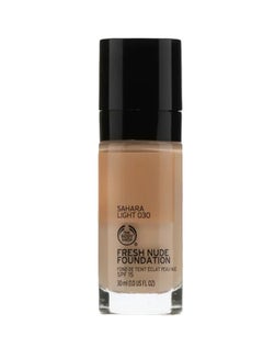 Fresh Nude Foundation SPF15 030 Sahara Light