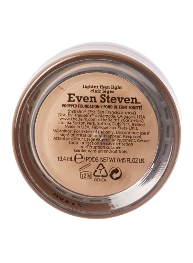 theBalm - Even Steven Whipped Foundation Lighter Than Light - Image 1