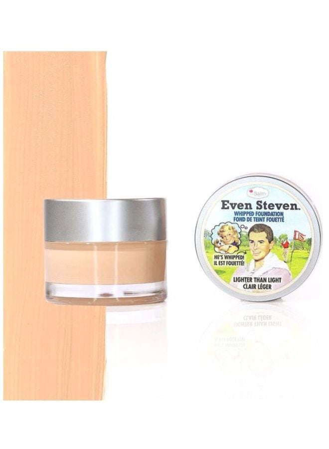theBalm - Even Steven Whipped Foundation Lighter Than Light - Image 1