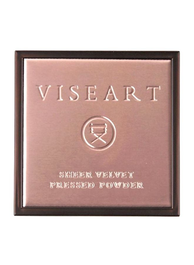 VISEART - Sheer Velvet Pressed Powder Chestnut - Image 1