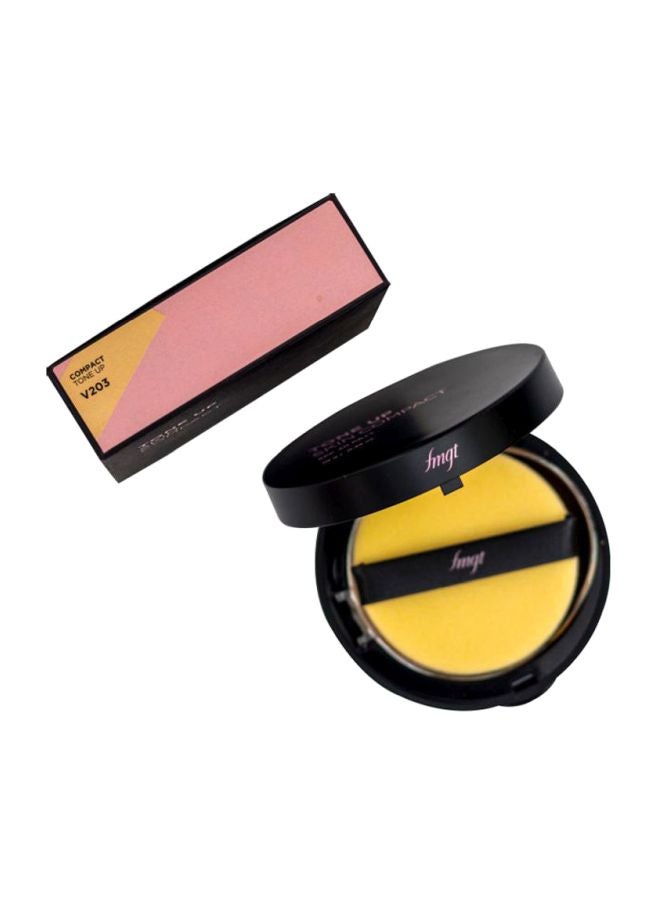 THE FACE SHOP - Tone Up Skin Compact  SPF 30 PA++ V203 Natural Beige - Image 1