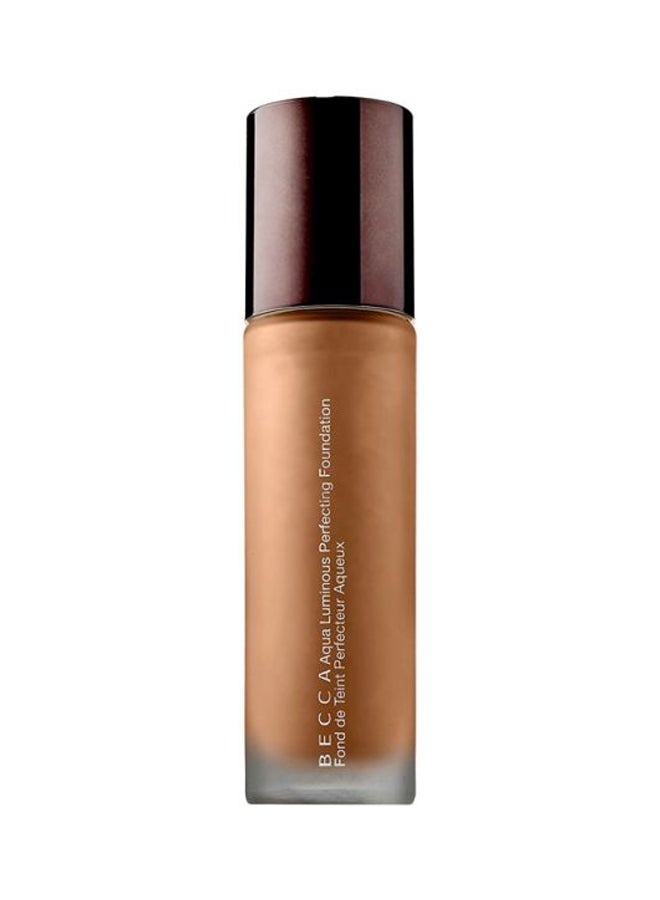 BECCA Aqua Luminous Perfecting Foundation Dark Golden - Image 1