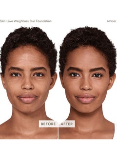 BECCA Skin Love Weightless Blur Foundation Cream Amber  - Image 3