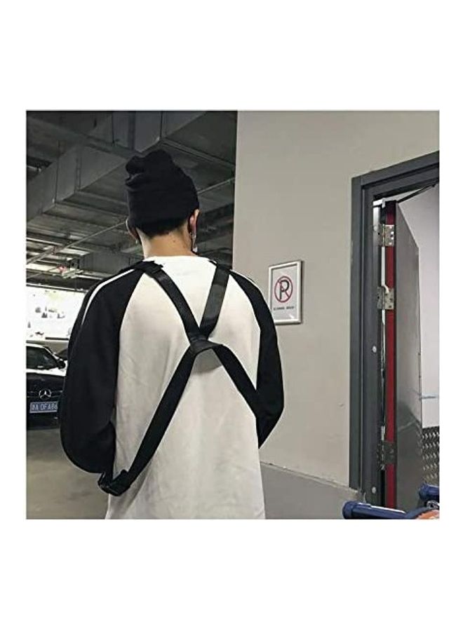 حقيبة عملية للارتداء في الشارع . أسود - Image 3