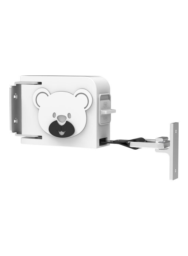 Retractable Clothesline Hanger White - Image 1