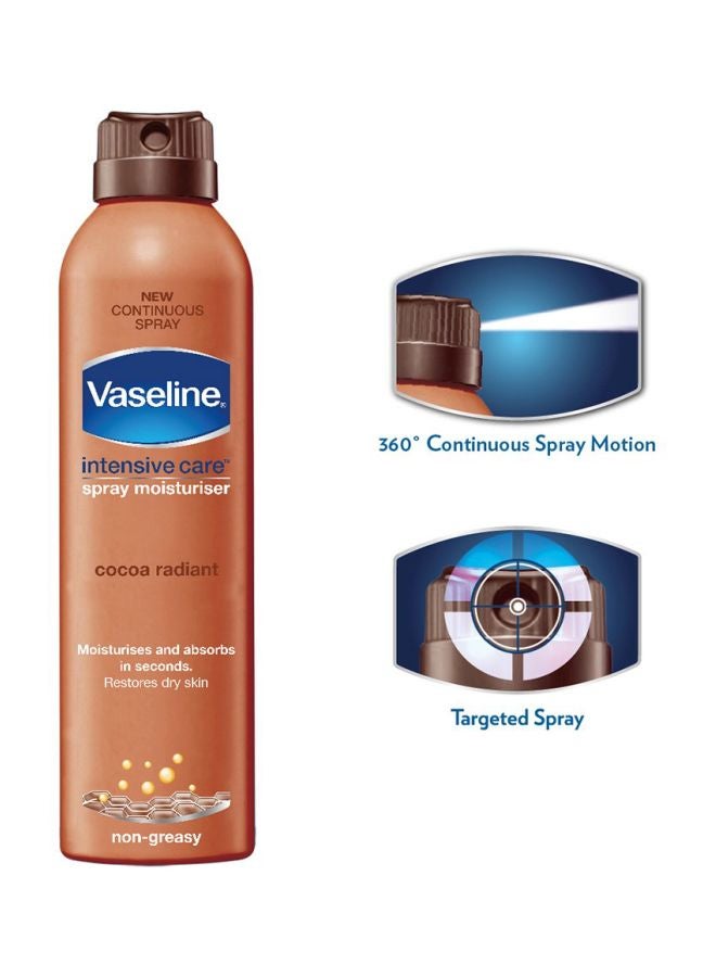 Vaseline Body Spray Cocoa Radiant 190ml - Image 3