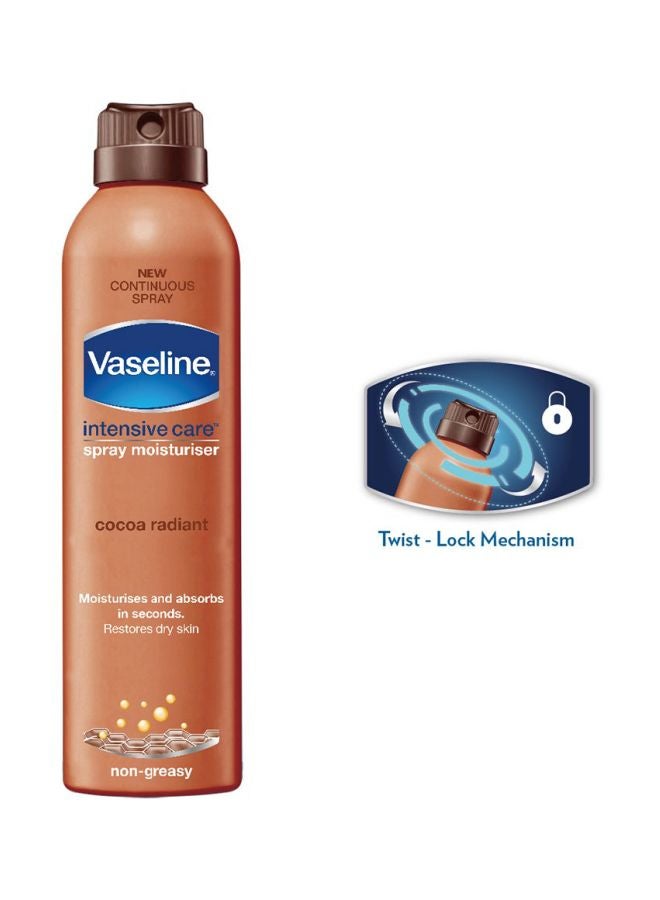 Vaseline Body Spray Cocoa Radiant 190ml - Image 5