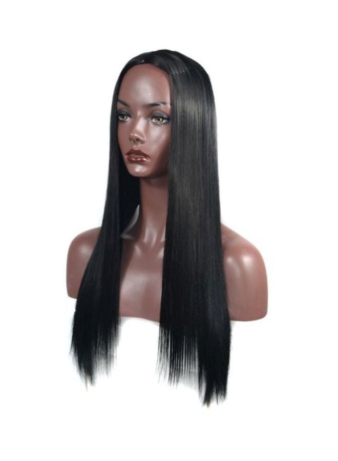 Voberry Cosplay Party Long Straight Hair Wig 20x5x5cm - Image 2