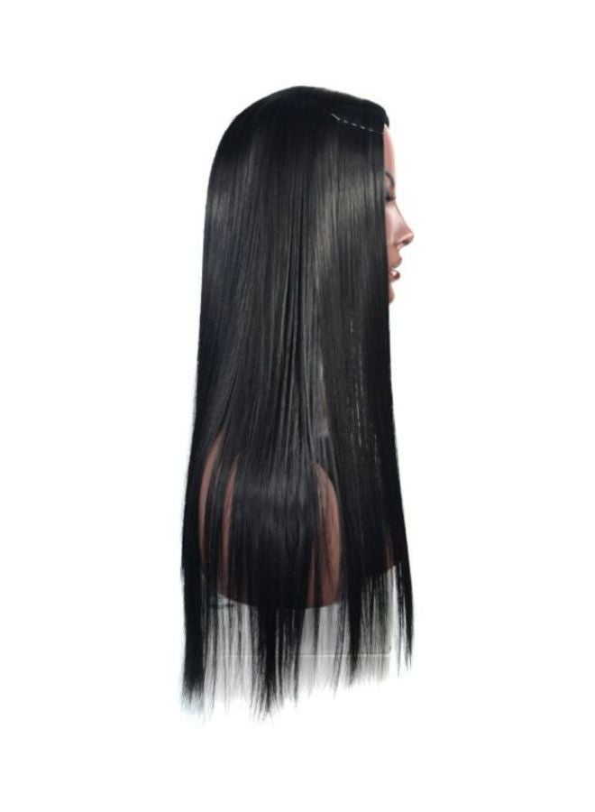 Voberry Cosplay Party Long Straight Hair Wig 20x5x5cm - Image 4