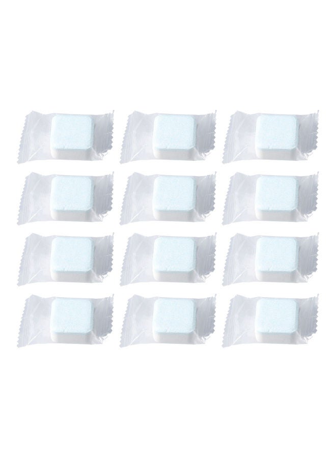 Generic - 12-Pieces Washing Machine Cleaner Tablets Blue - Image 1