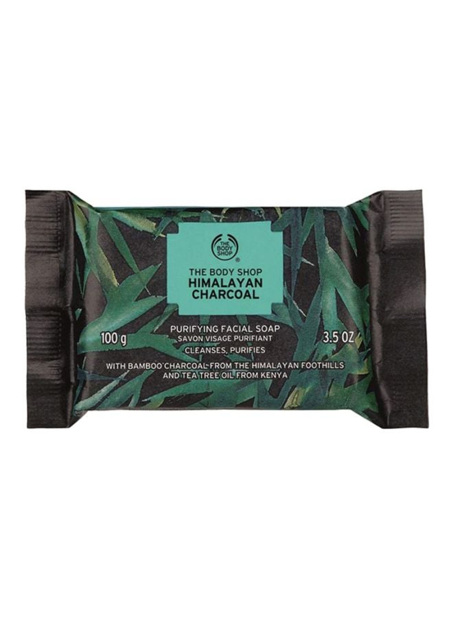 صابون للوجه منقٍ بخلاصة الفحم وملح الهيمالايا 100غم