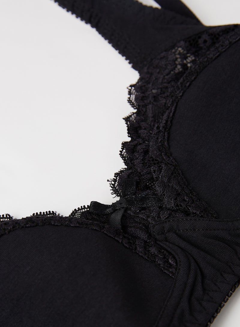 Dorina Non-Padded Bralette Black  - Image 3