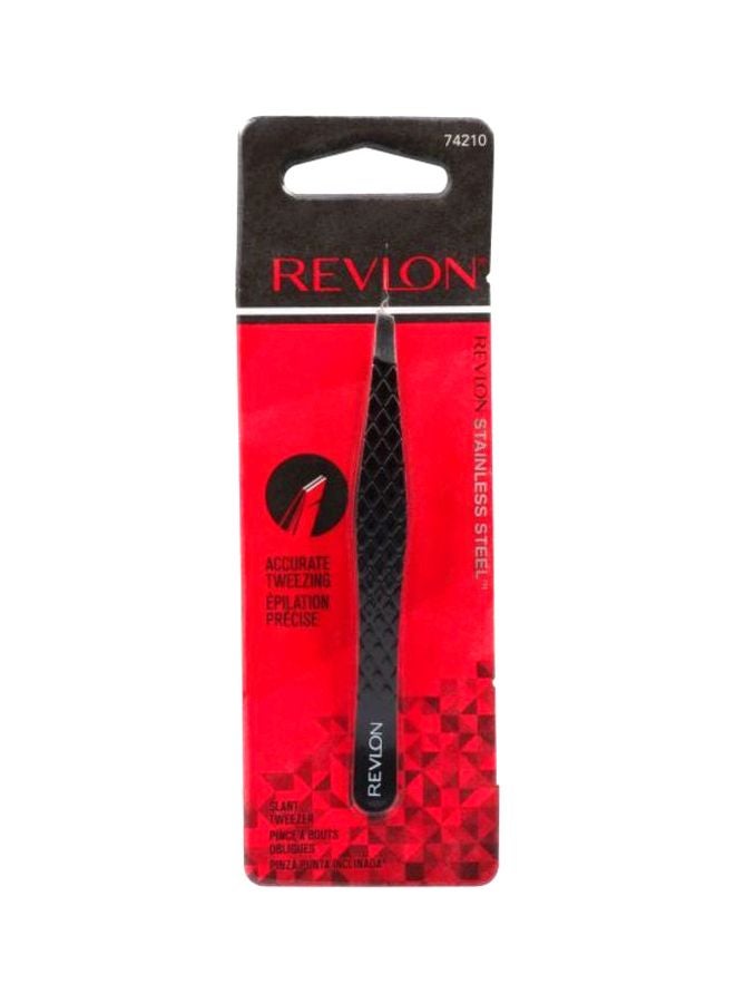Revlon - Slant Tip Expert Tweezer Black - Image 1