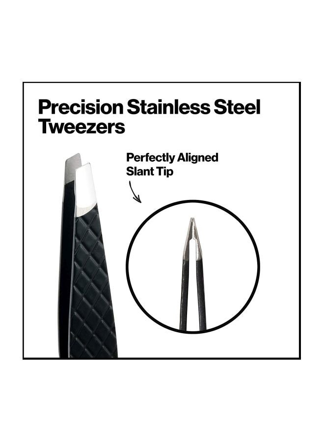 Revlon - Slant Tip Expert Tweezer Black - Image 1