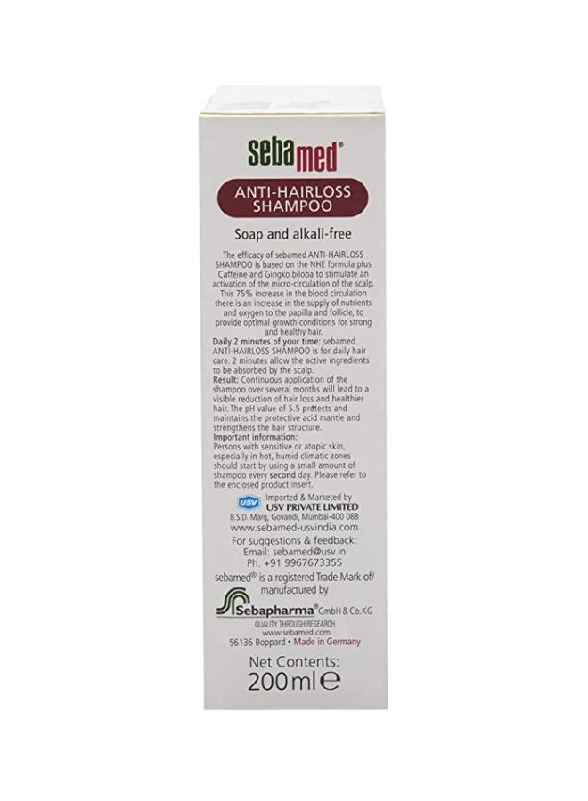 Sebamed Anti-Hair loss Shampoo 200ml - Image 4