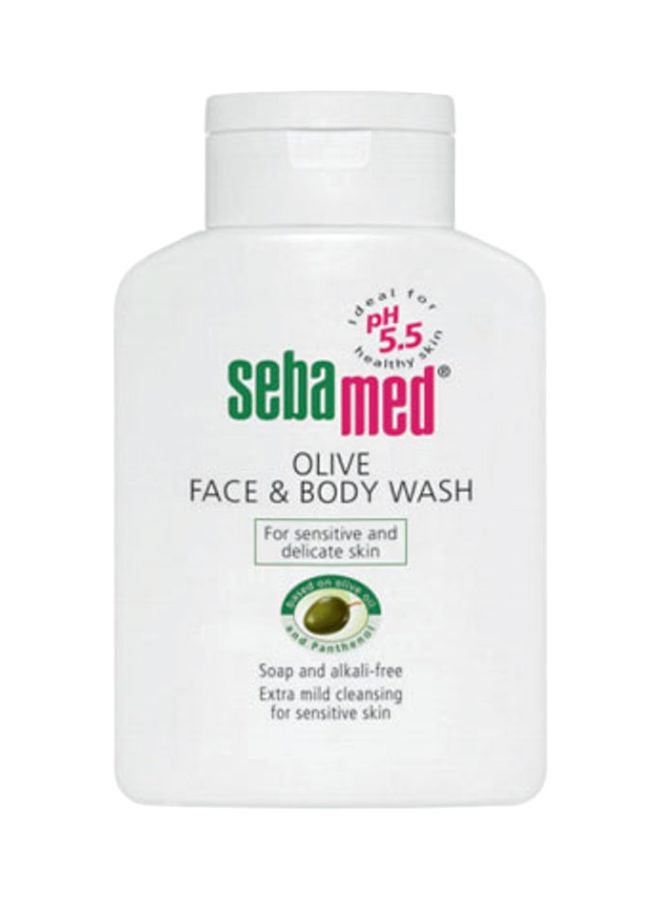 سيباميد صابون سائل للاستحمام للوجه والجسم بزيت الزيتون 200ملليلتر - Image 1