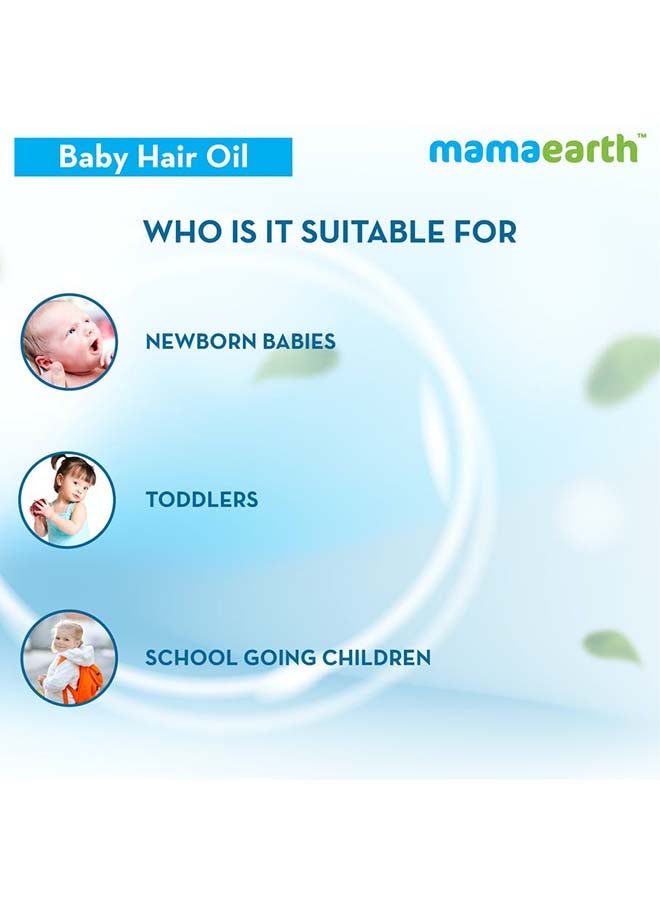 Mamaearth - Nourishing Hair Oil For Babies With Almond And Avocado Oil - Image 1