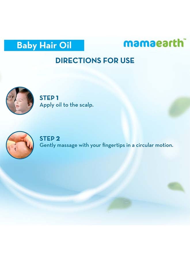 Mamaearth - Nourishing Hair Oil For Babies With Almond And Avocado Oil - Image 1
