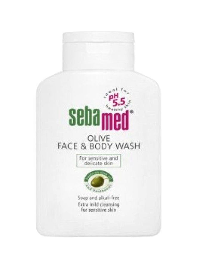 Sebamed Olive Face And Body Wash 200ml - Image 1
