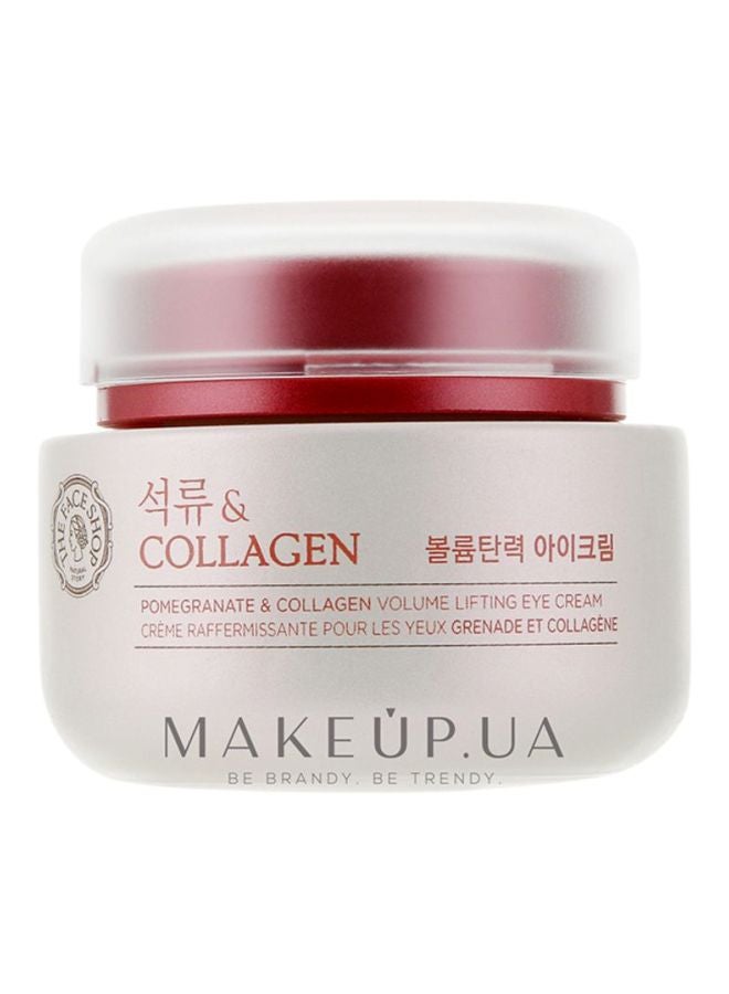 THE FACE SHOP Pomegranate And Collagen Volume Lifting Eye Cream 50ml - Image 1
