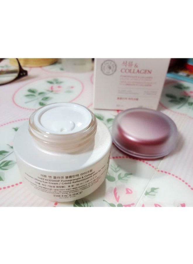 THE FACE SHOP Pomegranate And Collagen Volume Lifting Eye Cream 50ml - Image 4