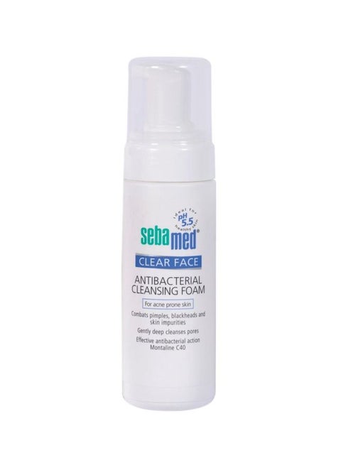 Clear Face Antibacterial Cleansing Foam 150ml
