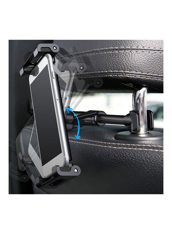 Baseus Car Phone Stand Back Seat Bracket Foldable Clip Mount Black  - Image 4