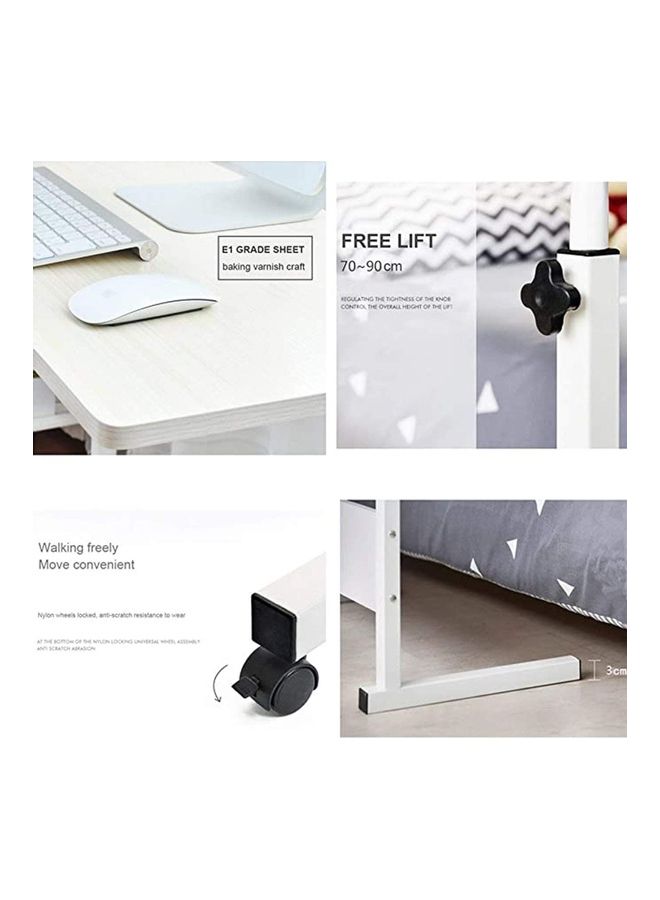 Generic - Adjustable Sturdy Desk Black 80x40x90cm - Image 1