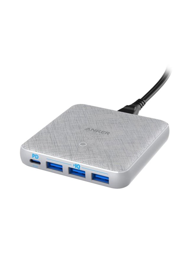 Anker PowerPort PD+ 4 - 65 grey - Image 1