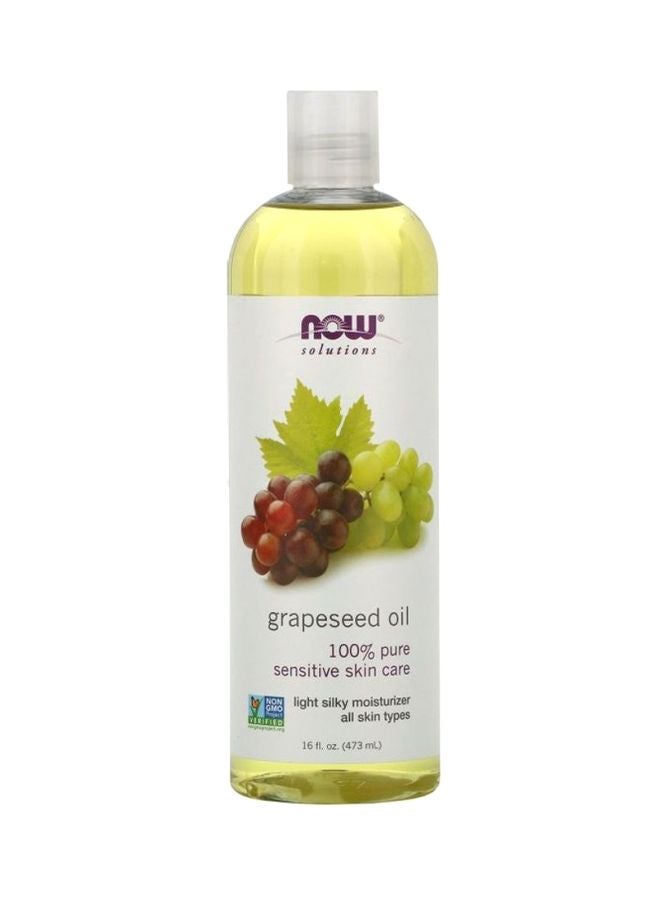 Now Foods Solutions Grapeseed Oil 473ml  - Image 1