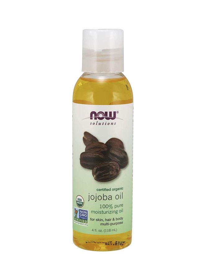 Now Foods Jojoba Oil Yellow 118ml - Image 1