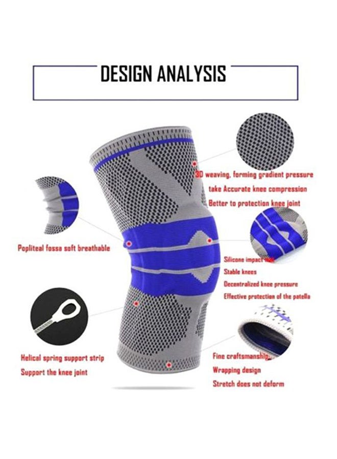 Beauenty Silicone Spring Full Knee Brace 20x26x20cm - Image 3