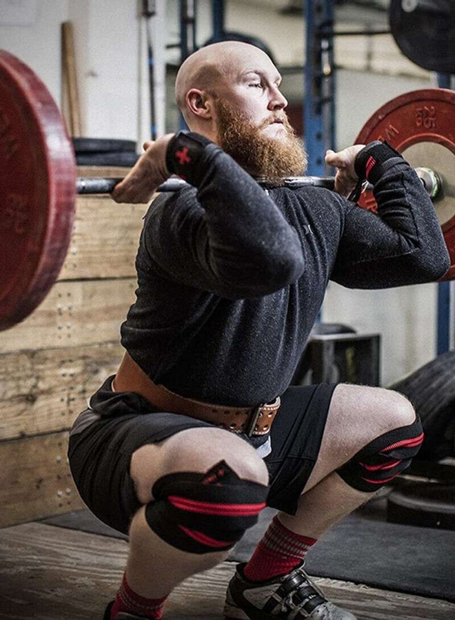 Beauenty 2-Piece Professional Weightlifting Elastic Knee Brace 2meter - Image 5