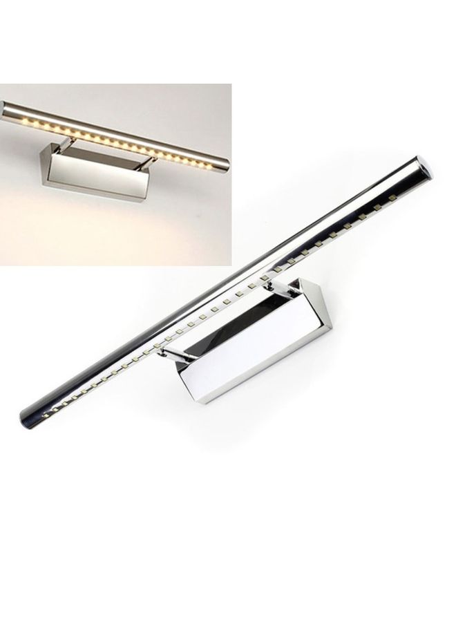 Stainless Steel LED Mirror Wall Lamp White - Image 1