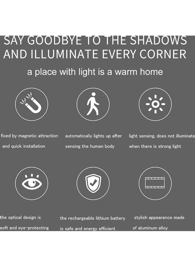 Generic Human Body Inductive LED Tube Light Cool White  - Image 3