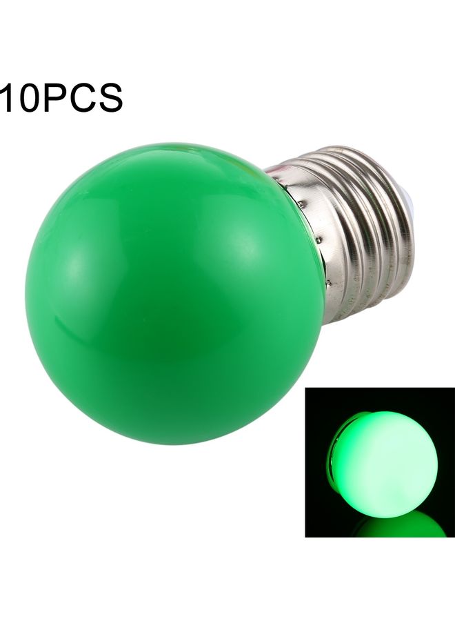 مجموعة مصابيح LED لتزيين المنزل مكونة من 10 قطع أخضر  - Image 1