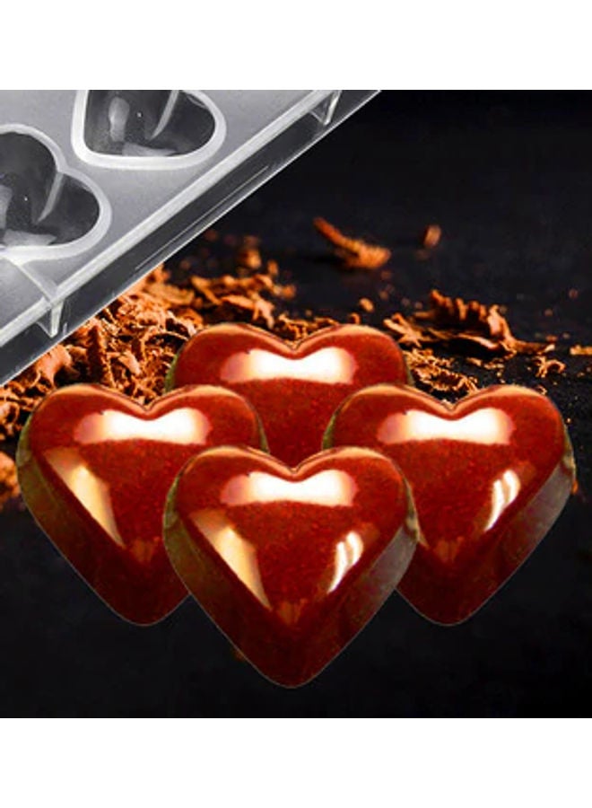 Heart Shaped Mould Clear 13x2x27cm - Image 5
