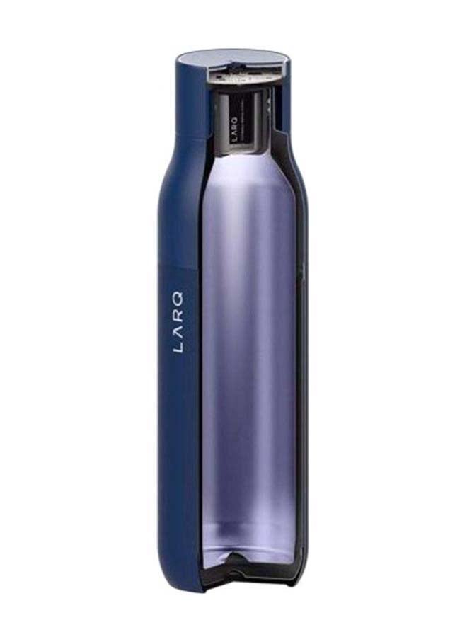 LARQ Self Cleaning USB Rechargeable Water Bottle Monaco Blue 9.6 x 2.7inch - Image 2