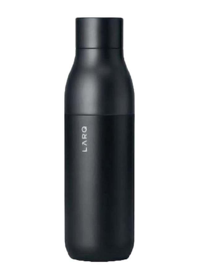 LARQ - Self Cleaning USB Rechargeable Water Bottle Obsidian Black - Image 1