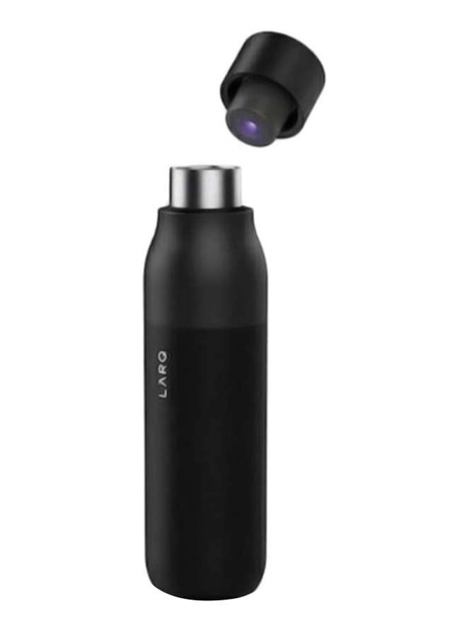 LARQ - Self Cleaning USB Rechargeable Water Bottle Obsidian Black - Image 1