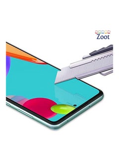Zoot Tempered Glass Screen Protector With 9H hardness For Samsung Galaxy A52 Black  - Image 3