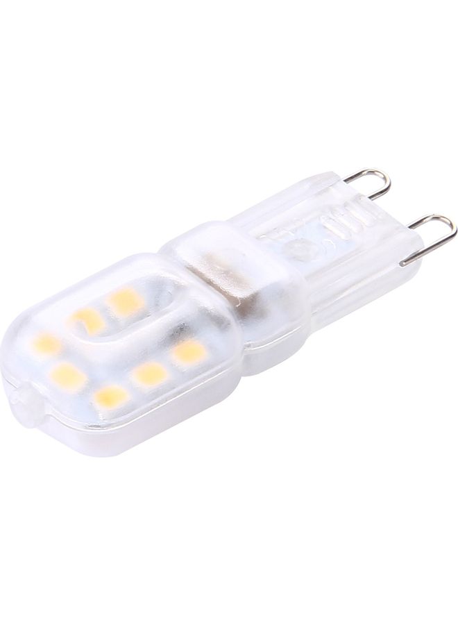 G9 2.5W Transparent Cover Corn Light Bulb Warm White - Image 2